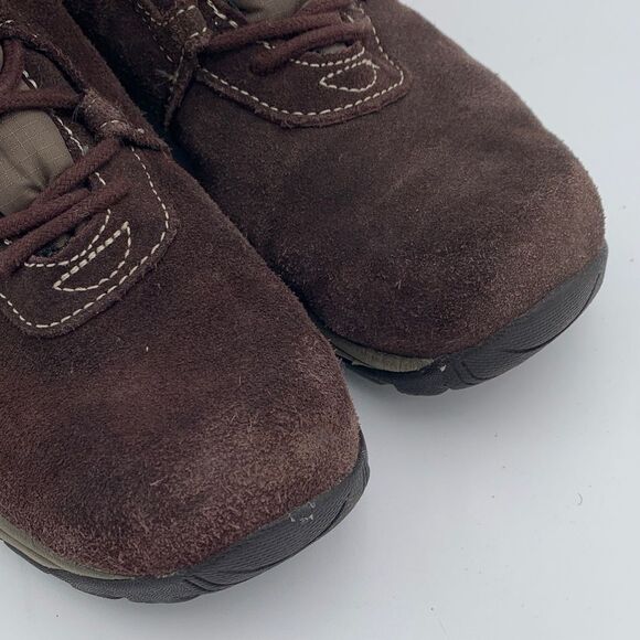 Merrell Women's Dark Brown quilted Winter Boots faux fur trim size 7.5 - Picture 7 of 12